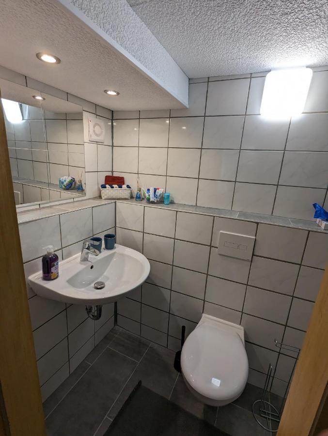 Direkt An Der S-Bahn Gelegenes Gemutliches Souterrain Apartment Mit Privatem Zugang Тройсдорф Экстерьер фото
